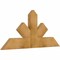 Ekena Millwork Saratoga Rough Sawn Timber Gable Bracket, Western Red Cedar, 48"W x 22"H x 2"D x 6"F, 11/12 Pitch GBW048X22X0206SAR00RWR - alternate 5